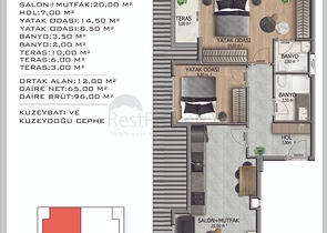 Новый жилой комплекс на стадии строительства в районе Оба