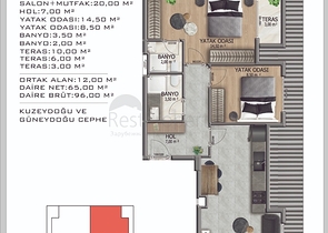 Новый жилой комплекс на стадии строительства в районе Оба