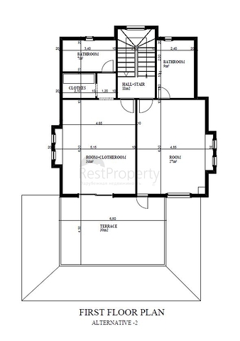 Трехэтажная вилла планировкой 3+1 в районе Каргыджак города Алания