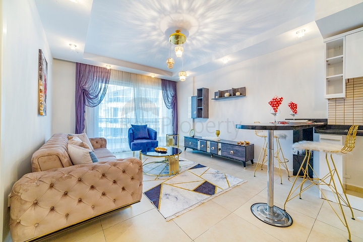 Двухкомнатная меблированная квартира в Джикджилли