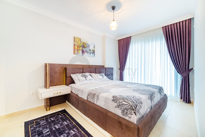 Двухкомнатная меблированная квартира в Джикджилли