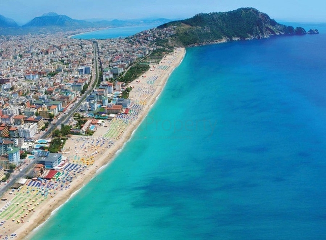 Пентхаус 3+1 на пляже Клеопатра 