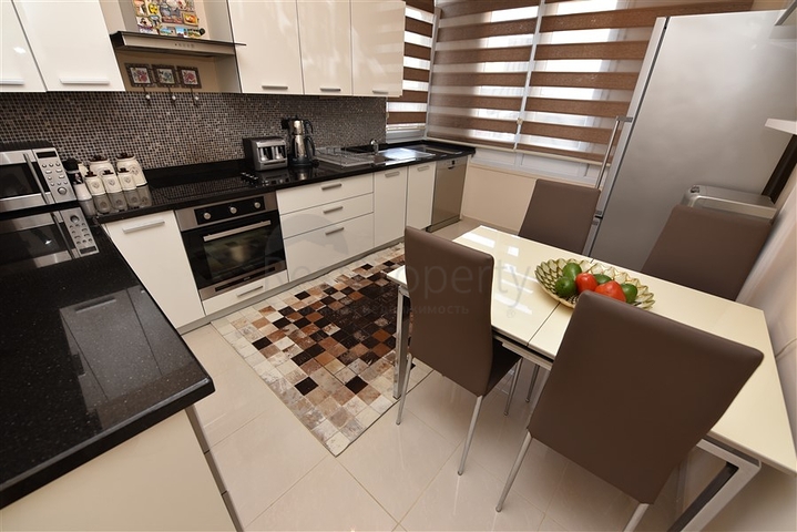 Меблированные апартаменты планировкой 3+1 в центре Алании