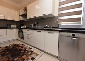 Меблированные апартаменты планировкой 3+1 в центре Алании