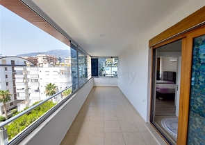 Двухэтажная квартира с мебелью в Махмутларе 