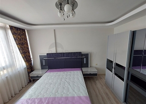 Двухэтажная квартира с мебелью в Махмутларе 