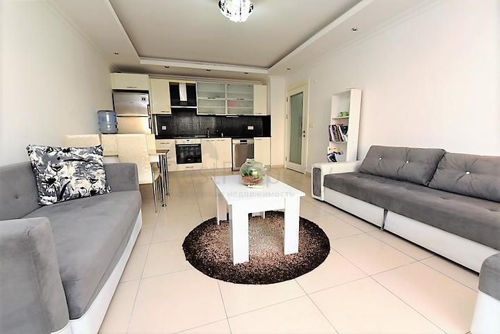 Меблированная квартира 1+1 в Авсалларе