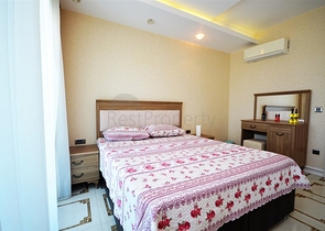 Меблированный двухуровневый пентхаус в Махмутларе