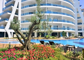 Меблированный двухуровневый пентхаус в Махмутларе