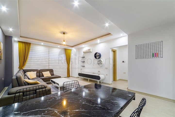 Меблированная трехкомнатная квартира в комплексе с богатой инфраструктурой