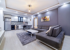 Меблированная трехкомнатная квартира в комплексе с богатой инфраструктурой