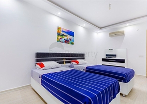 Меблированная трехкомнатная квартира в комплексе с богатой инфраструктурой