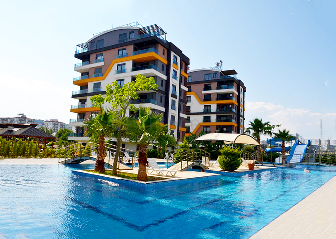 Квартира 3+1 с мебелью в районе Кепез Анталья