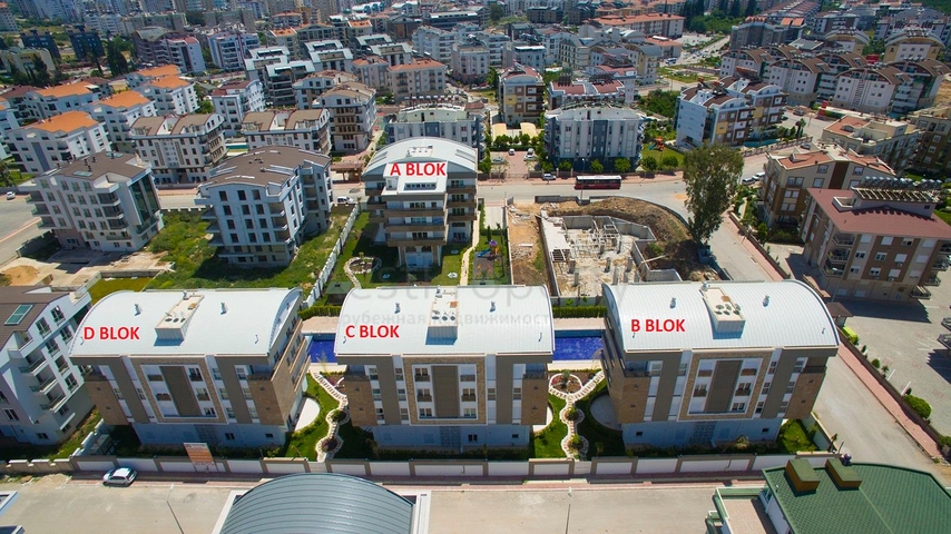 Просторный пентхаус 4+1 в Унжалы Коньяалты