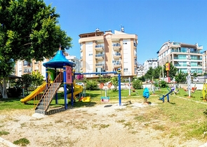 Квартира 1+1 с мебелью в 5 минутах от моря в Анталии