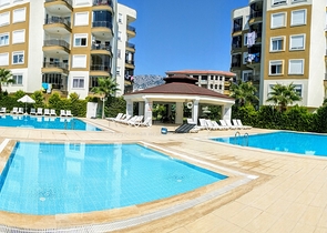 Квартира 1+1 с мебелью в 5 минутах от моря в Анталии