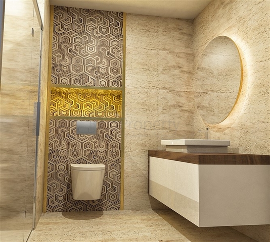 Строящийся комплекс в престижном районе Алании