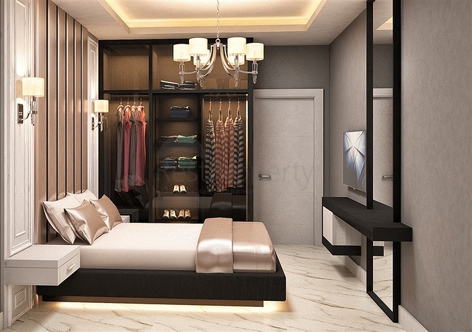 Строящийся комплекс в престижном районе Алании