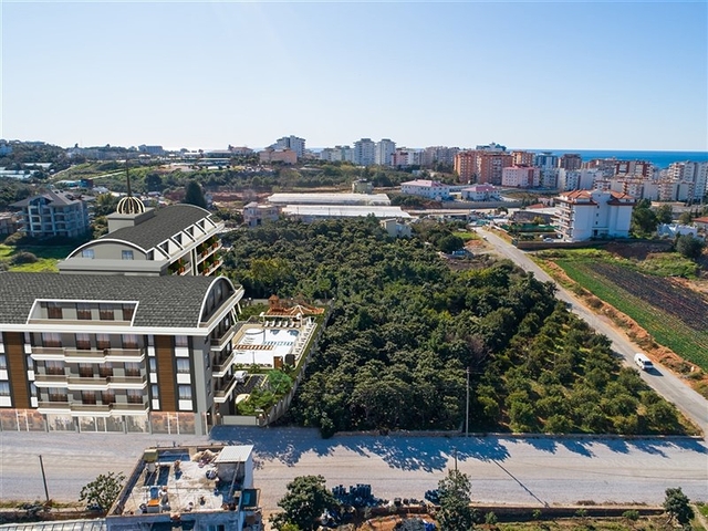 Строящийся комплекс в престижном районе Алании