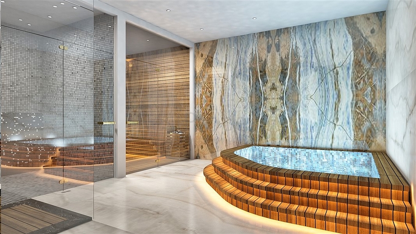 Строящийся комплекс в престижном районе Алании