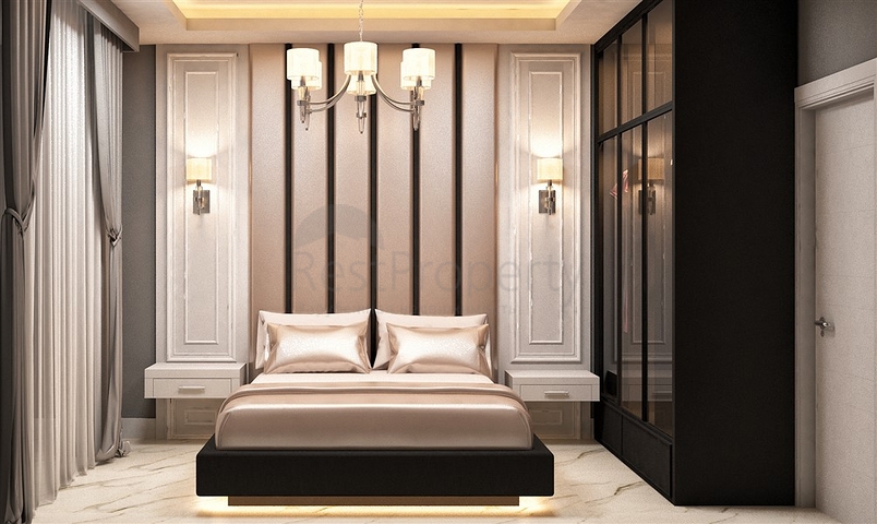 Строящийся комплекс в престижном районе Алании