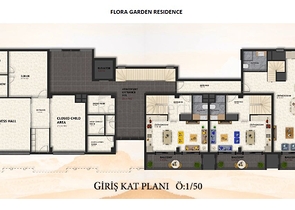 Строящийся комплекс в престижном районе Алании