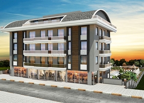 Строящийся комплекс в престижном районе Алании