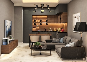 Строящийся комплекс в престижном районе Алании