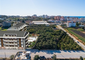 Строящийся комплекс в престижном районе Алании