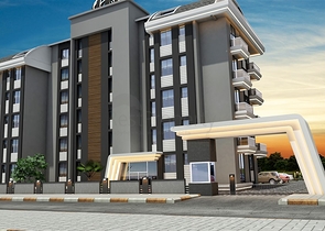 Строящийся комплекс в престижном районе Алании