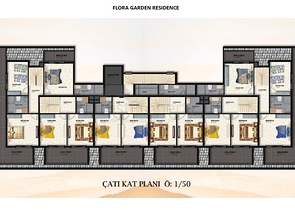 Строящийся комплекс в престижном районе Алании