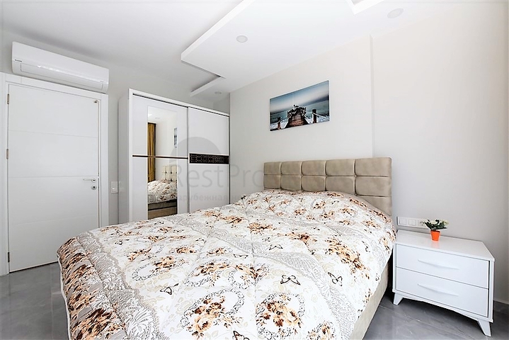 Меблированная квартира 1+1 в новом комплексе 