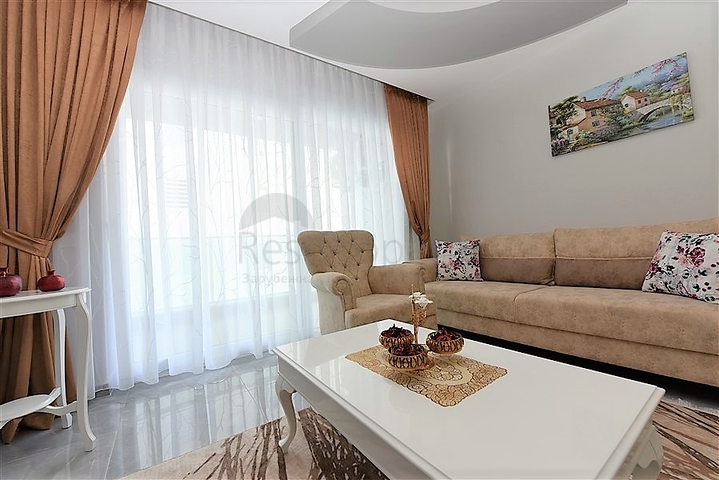 Меблированная квартира 1+1 в новом комплексе 