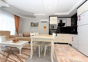 Меблированная квартира 1+1 в новом комплексе 