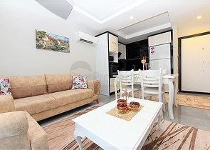 Меблированная квартира 1+1 в новом комплексе 