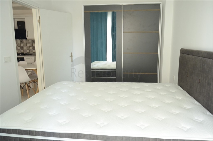 Квартира 1+1 с мебелью в районе Махмутлар