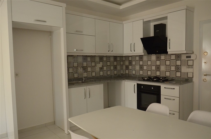 Квартира 1+1 с мебелью в районе Махмутлар