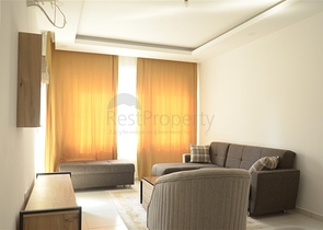 Квартира 1+1 с мебелью в районе Махмутлар