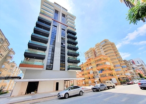 Квартира 1+1 с мебелью в районе Махмутлар