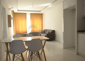 Квартира 1+1 с мебелью в районе Махмутлар