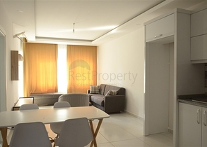 Квартира 1+1 с мебелью в районе Махмутлар