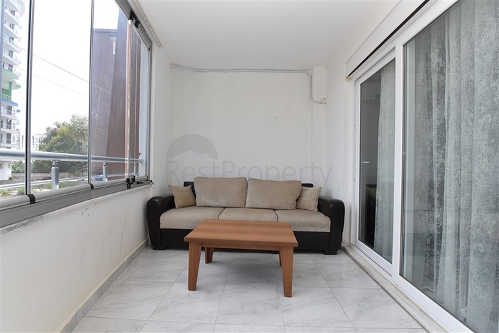 Двухкомнатная  квартира в русскоязычном районе Махмутлар