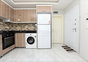 Двухкомнатная  квартира в русскоязычном районе Махмутлар