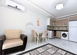 Двухкомнатная  квартира в русскоязычном районе Махмутлар