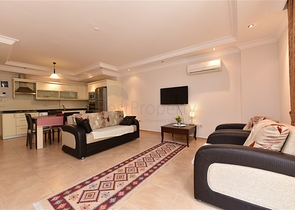 Двухкомнатная квартира 1+1 в центре района Оба рядом с городской инфраструктурой