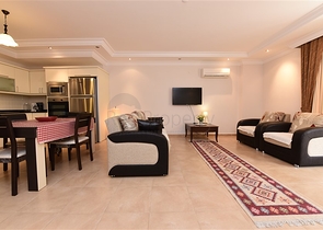 Двухкомнатная квартира 1+1 в центре района Оба рядом с городской инфраструктурой