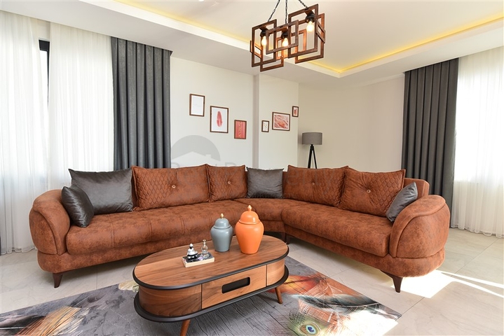 Квартира 2+1 на первой береговой линии в Каргыджаке