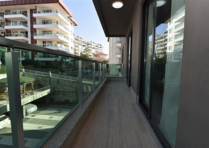 Квартира 2+1 на первой береговой линии в Каргыджаке