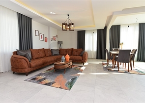 Квартира 2+1 на первой береговой линии в Каргыджаке