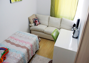 Просторная квартира 3+1 с видом на море в Коньялты